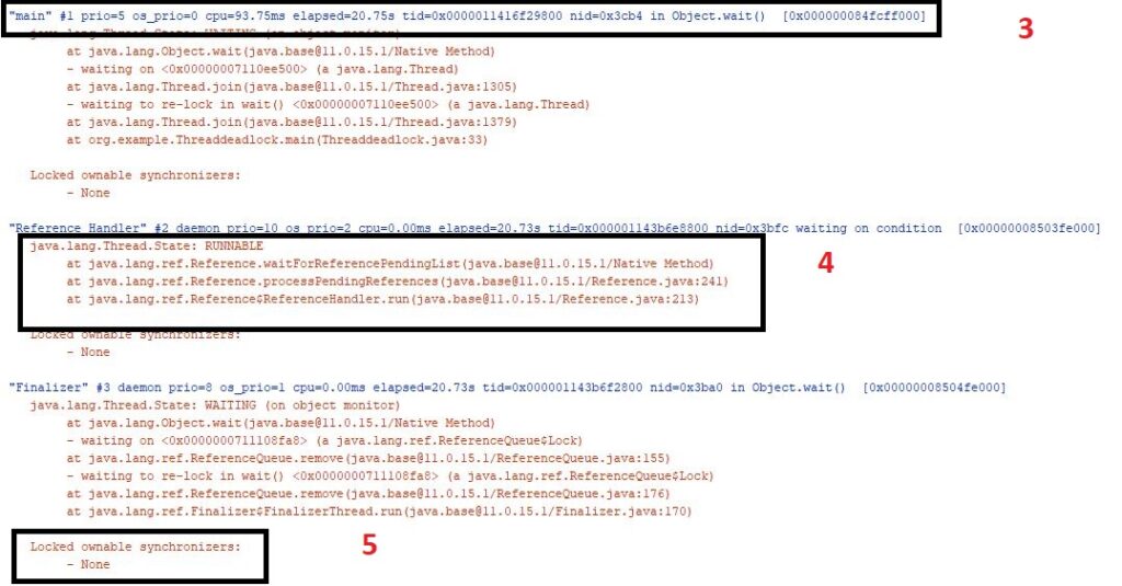 Захват и анализ дампа потока в Java5