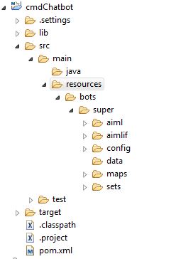Пример чат-бота Java с использованием библиотеки AIML0